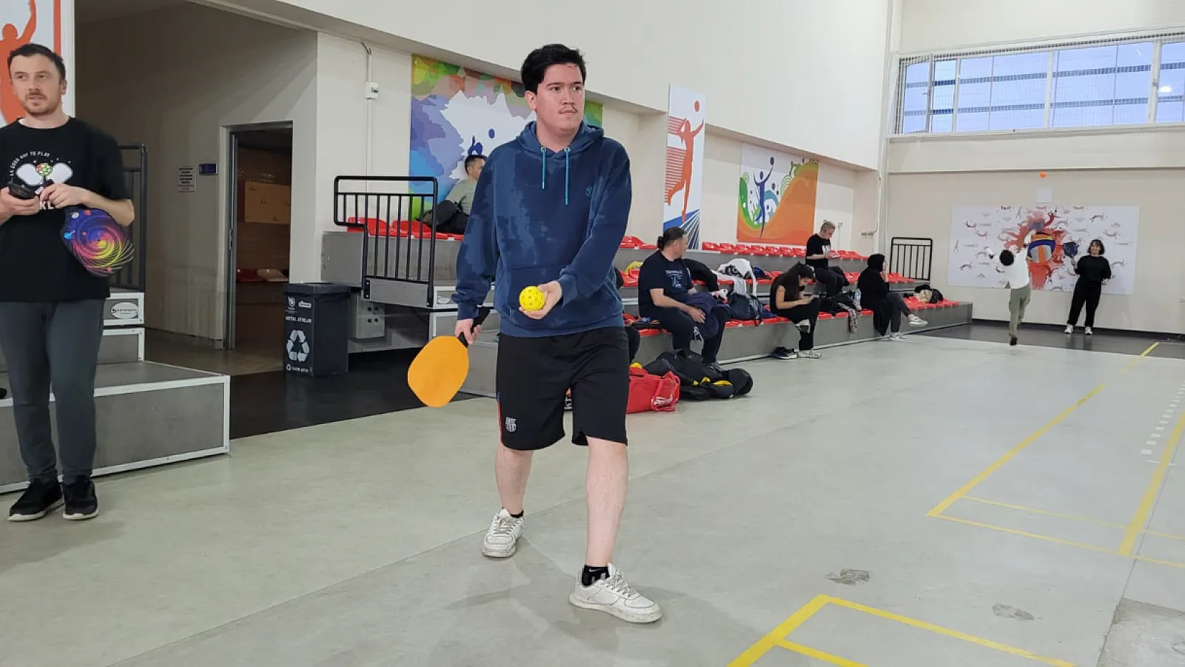 Samsun'da dezenformasyona karşı pickleball etkinliği düzenlendi
