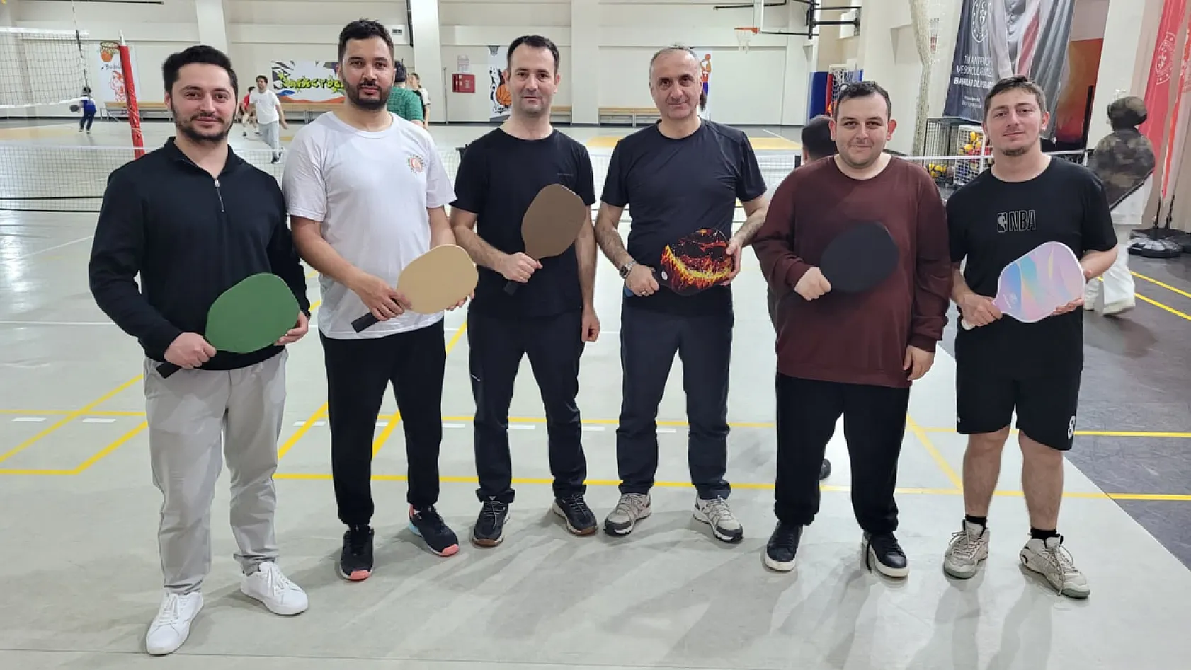 Samsun'da dezenformasyona karşı pickleball etkinliği düzenlendi