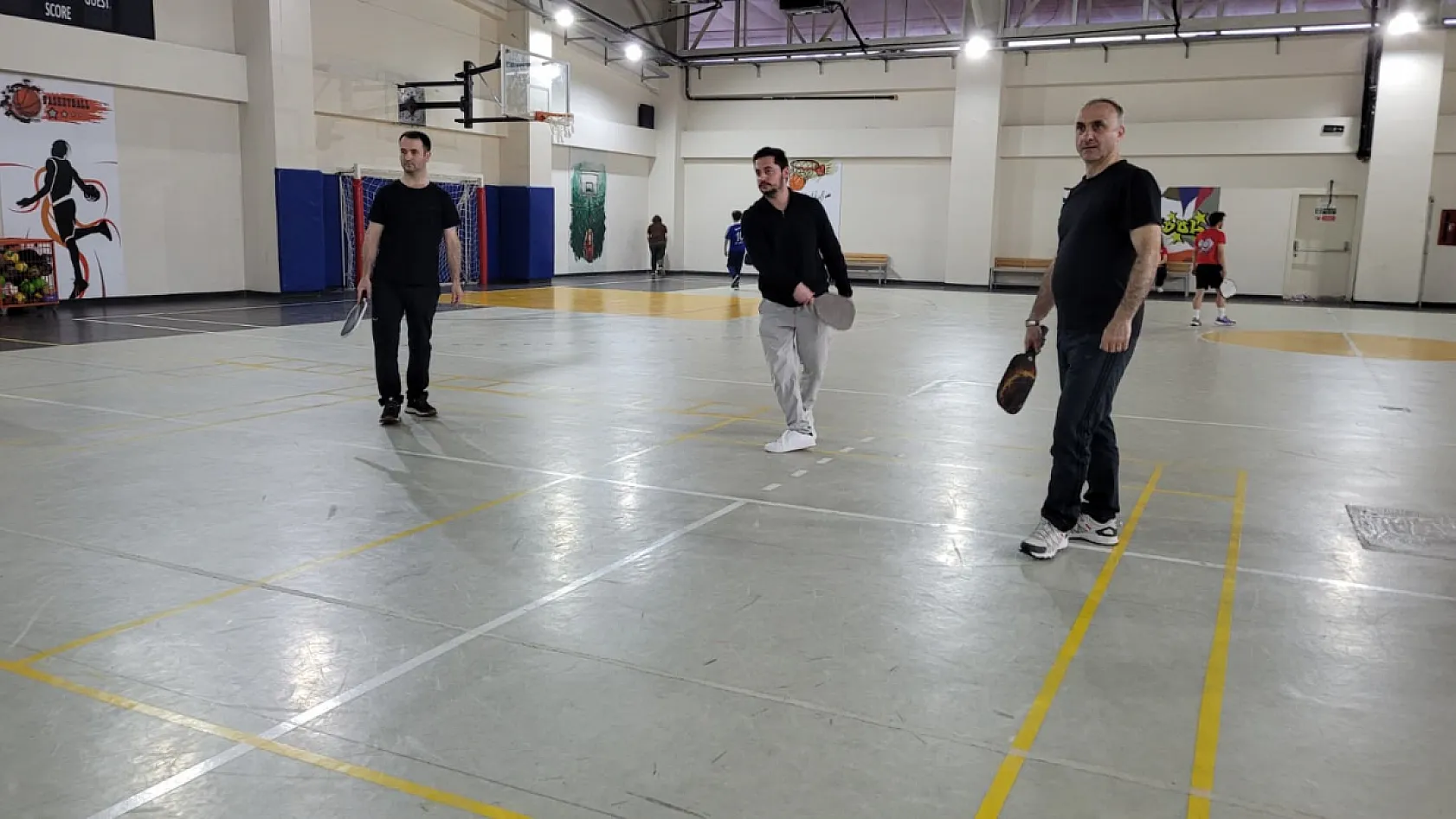 Samsun'da dezenformasyona karşı pickleball etkinliği düzenlendi