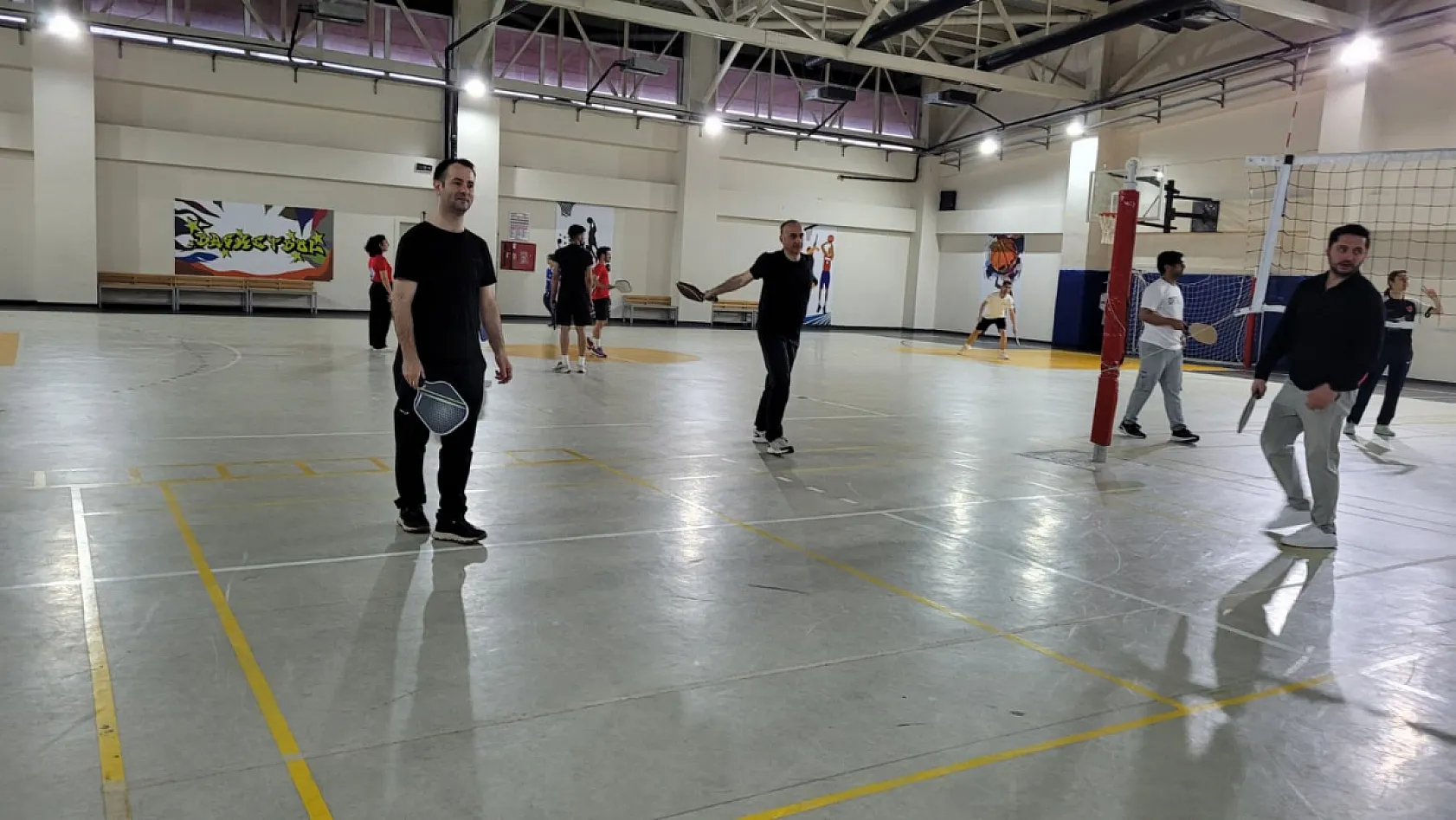 Samsun'da dezenformasyona karşı pickleball etkinliği düzenlendi