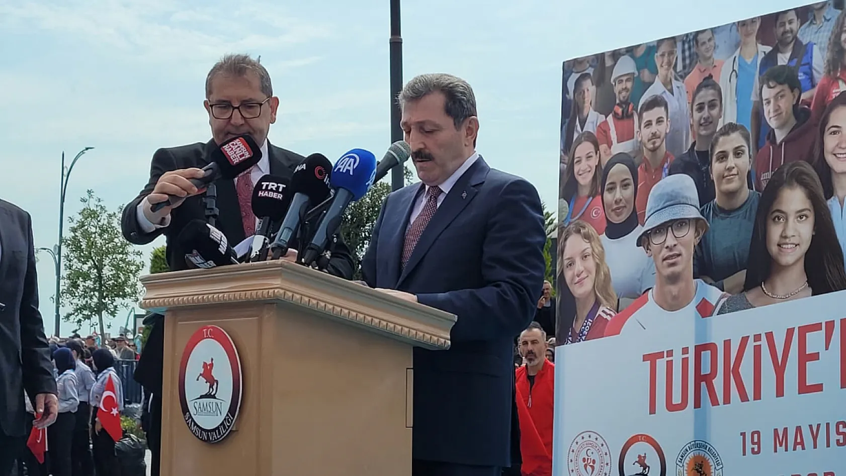 Samsun'da 19 Mayıs'ın simgesi yeniden canlandı