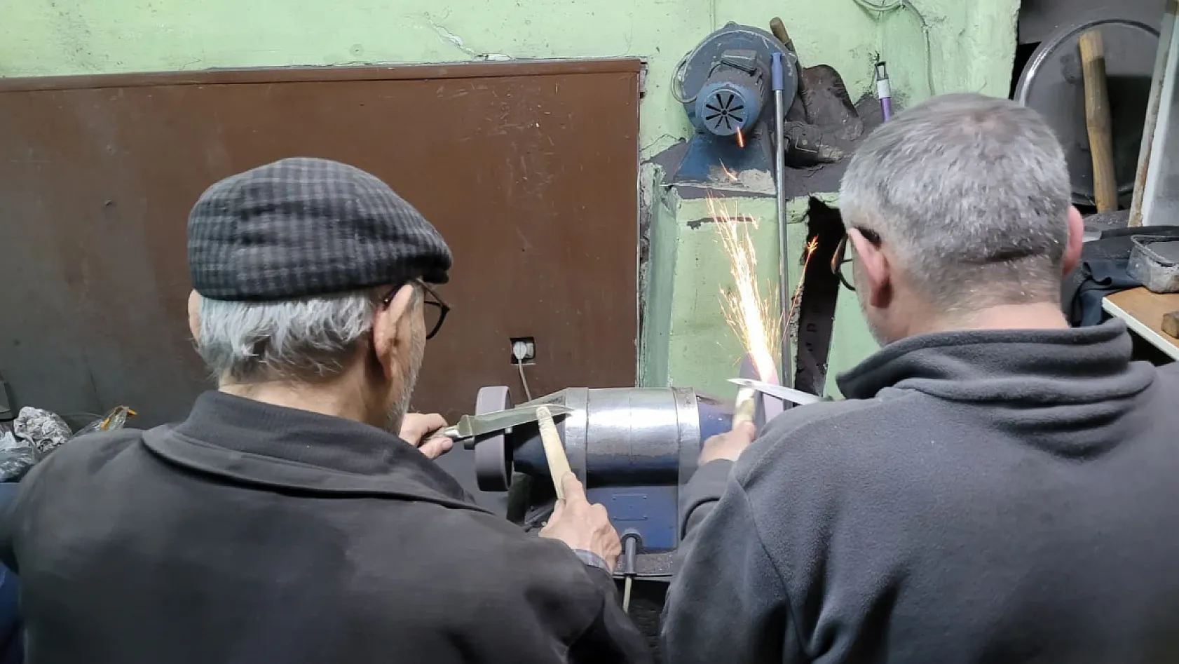 Kurban bayramı öncesi bıçak bileme talebi arttı
