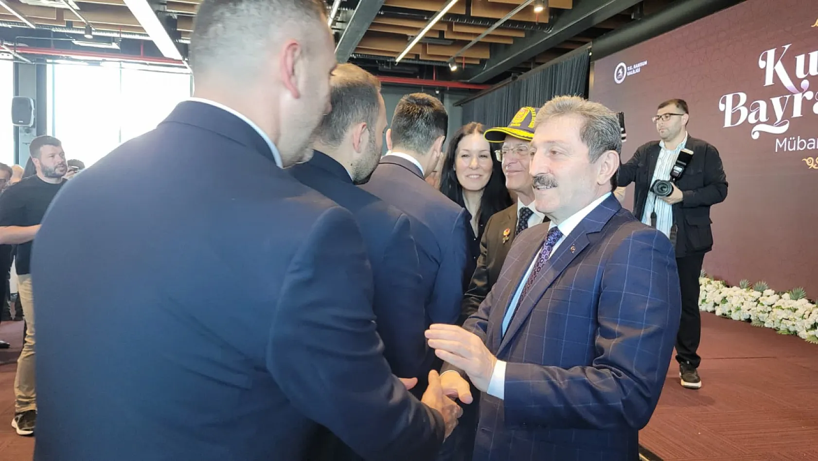 Samsun'da Kurban Bayramı bayramlaşma programı gerçekleştirildi