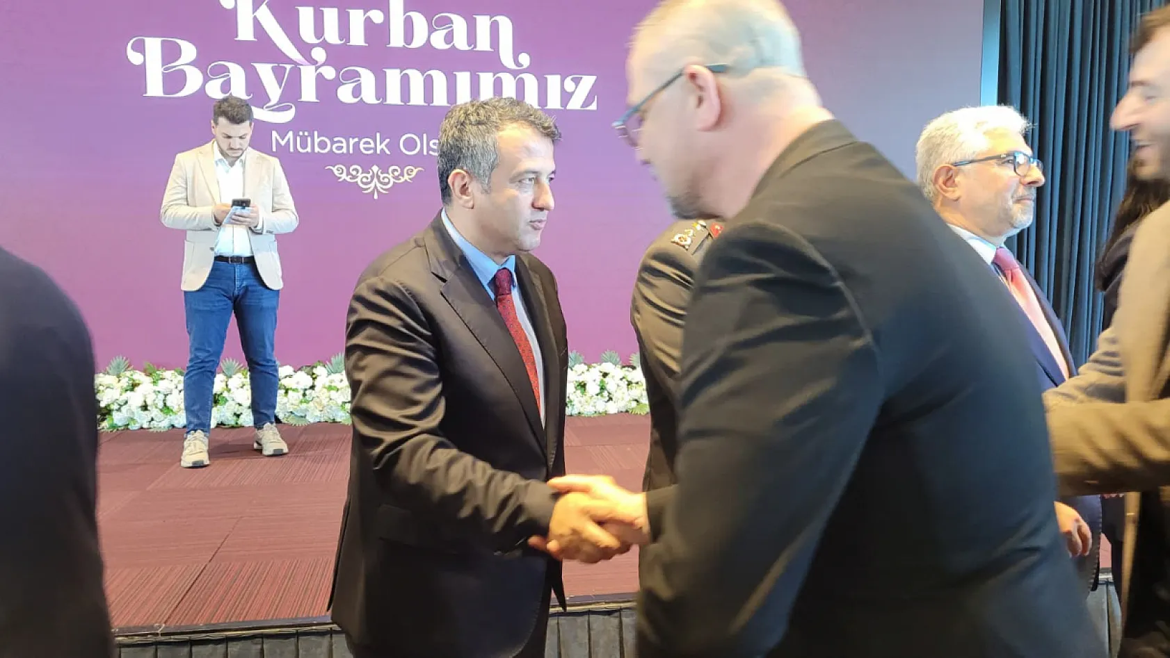 Samsun'da Kurban Bayramı bayramlaşma programı gerçekleştirildi