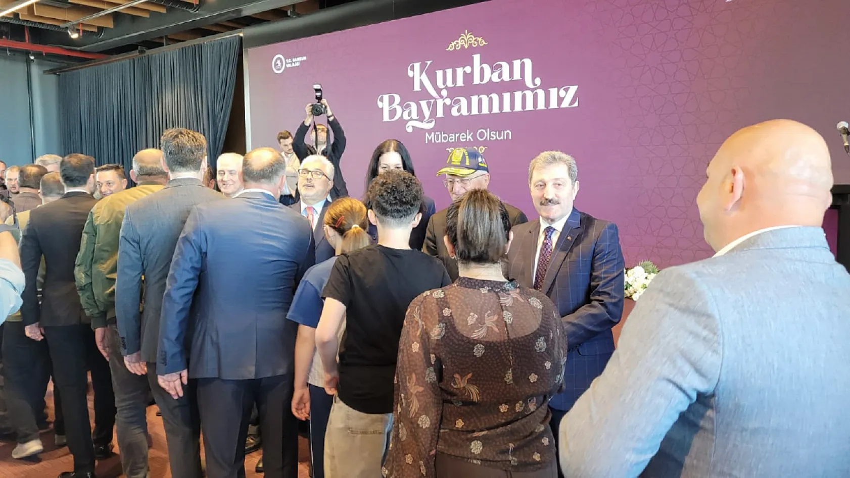 Samsun'da Kurban Bayramı bayramlaşma programı gerçekleştirildi