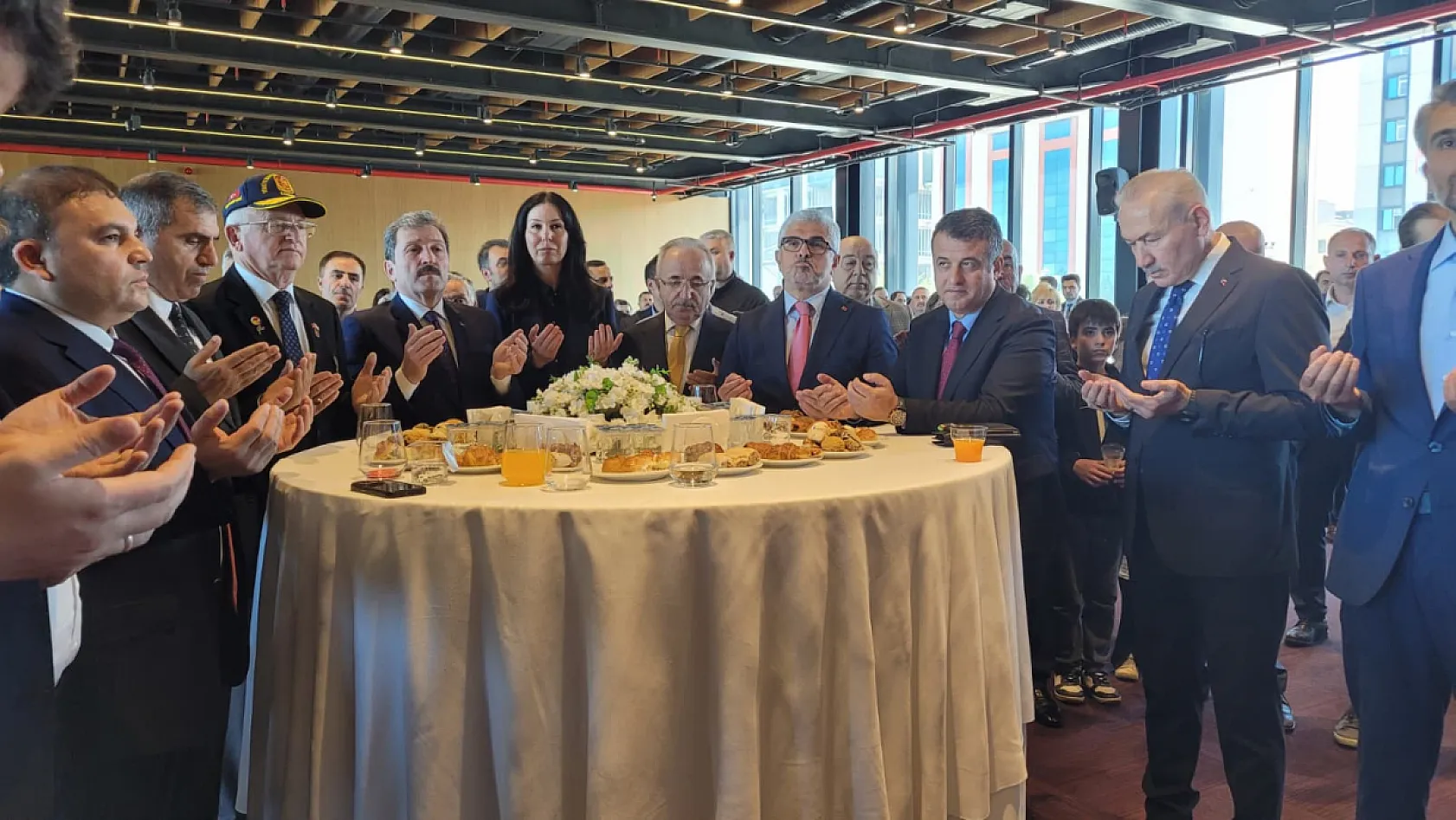 Samsun'da Kurban Bayramı bayramlaşma programı gerçekleştirildi
