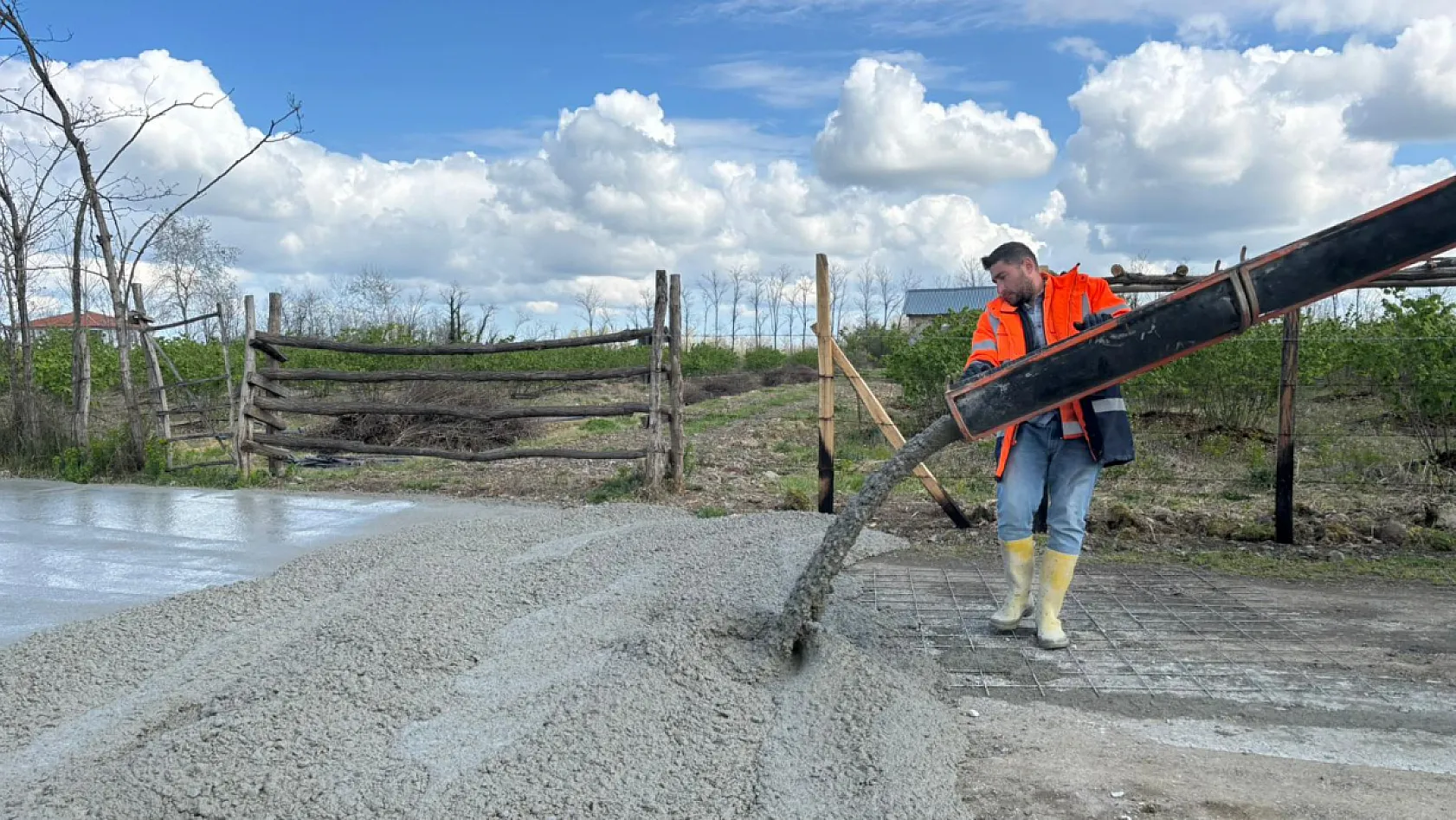 Beton santraliyle hizmet hız kazandı