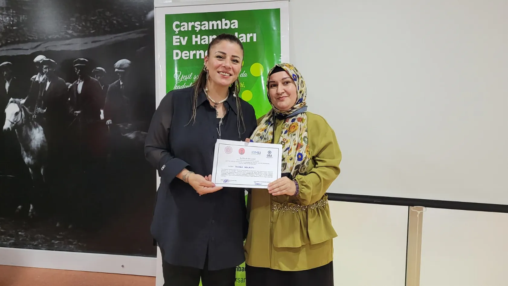 Samsun Çarşamba'da kadınlar dünyaya açılıyor: İhracat yolunda eğitimler tamamlandı