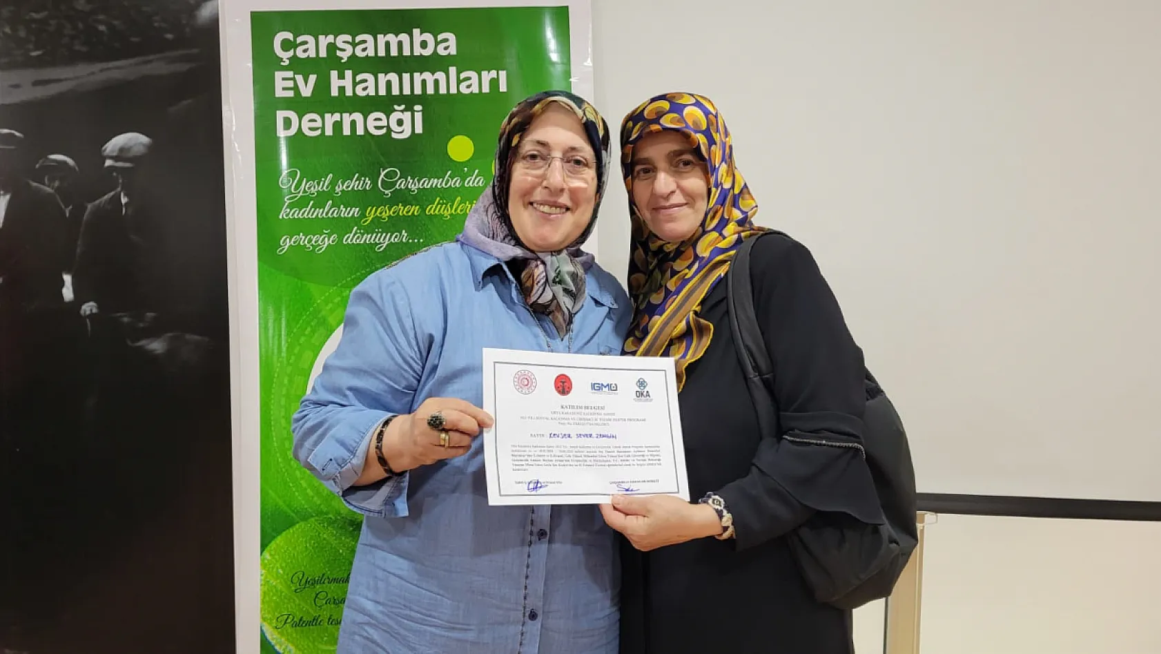 Samsun Çarşamba'da kadınlar dünyaya açılıyor: İhracat yolunda eğitimler tamamlandı