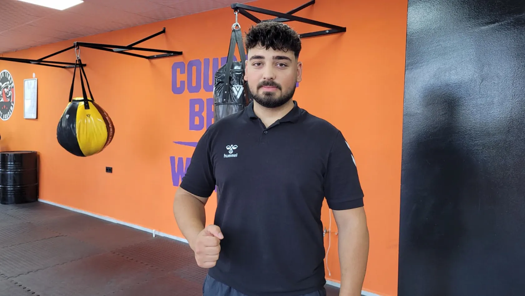 Samsunlu milli sporcu Taha Çiçek'in hedefi dünya şampiyonluğu