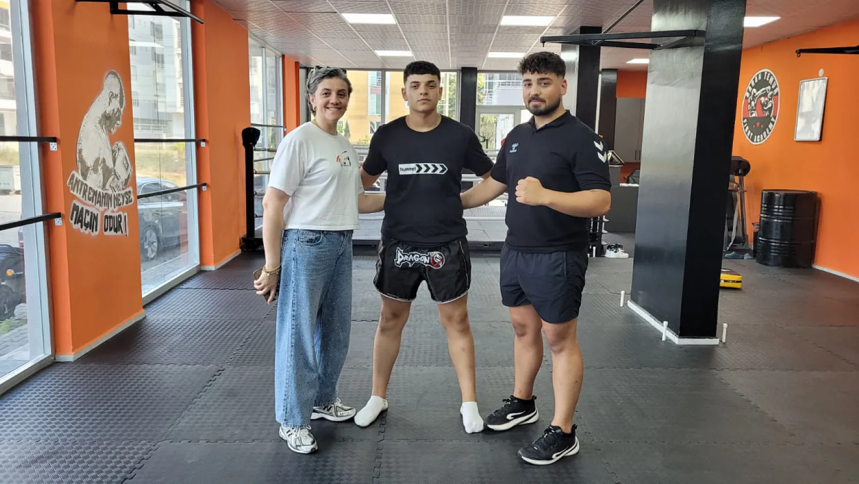 Samsunlu milli sporcu Taha Çiçek'in hedefi dünya şampiyonluğu