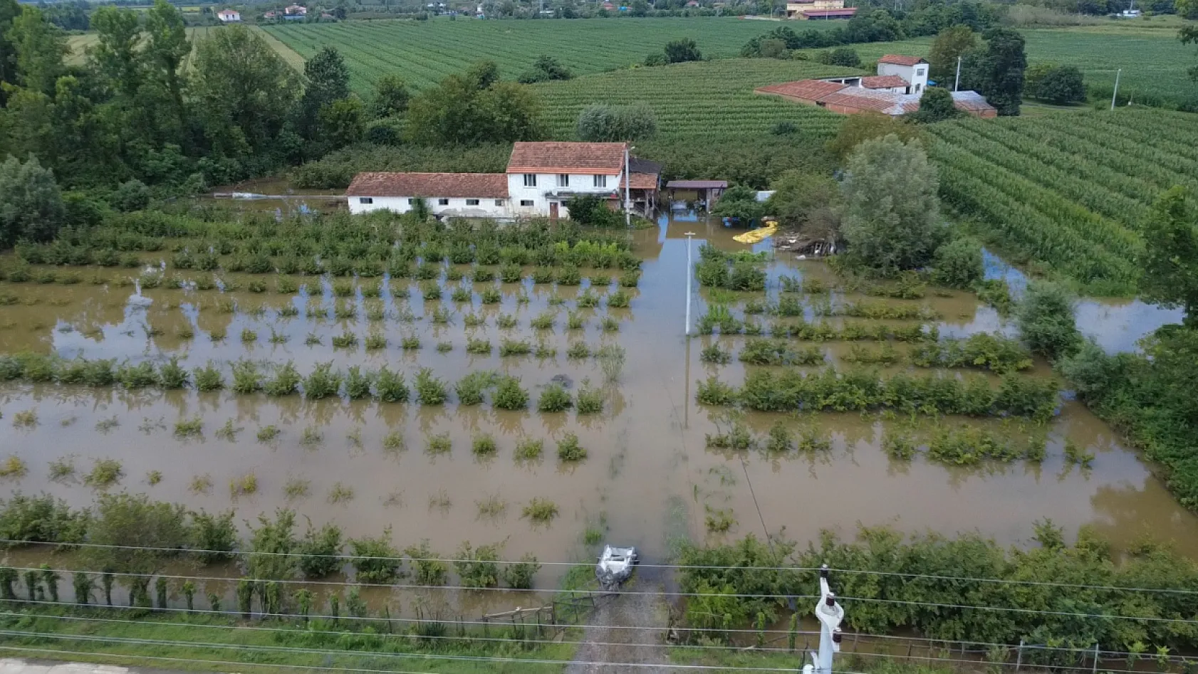 Samsun Çarşamba 17 gün sonra yine sele teslim oldu