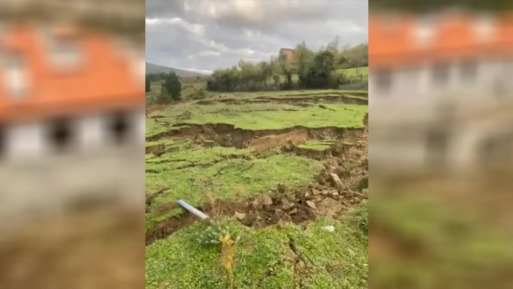 Sinop'ta TOKİ konutları bölgesinde heyelan iddiası!