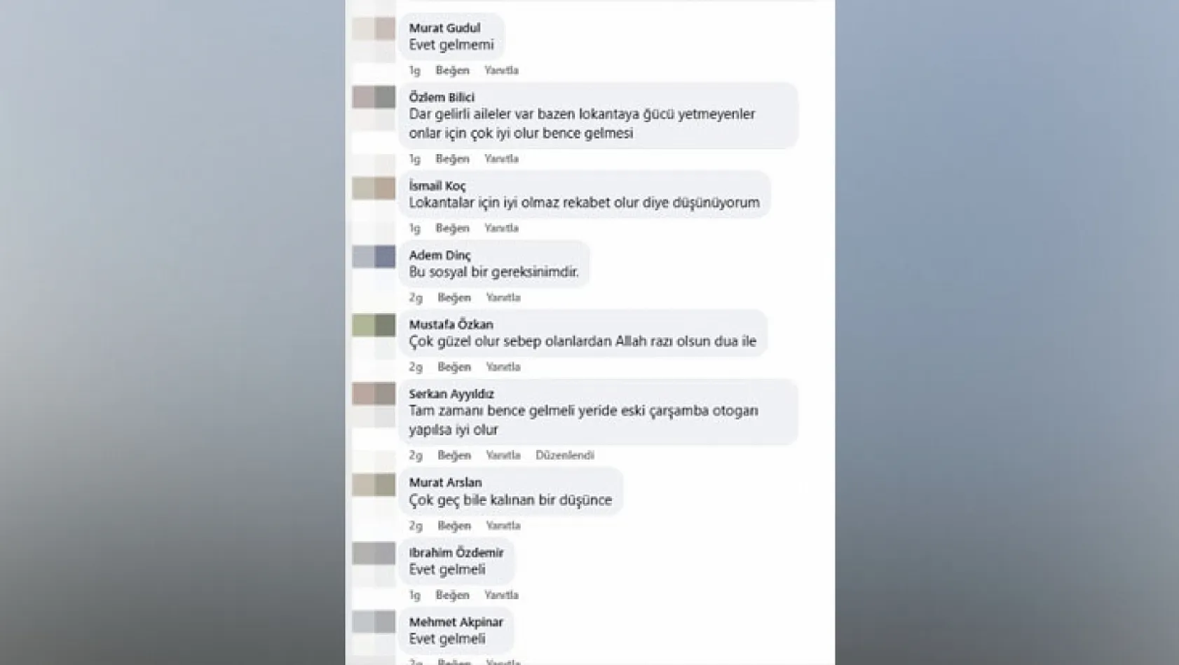 Çarşamba'ya 153 Restoran gelmeli mi?