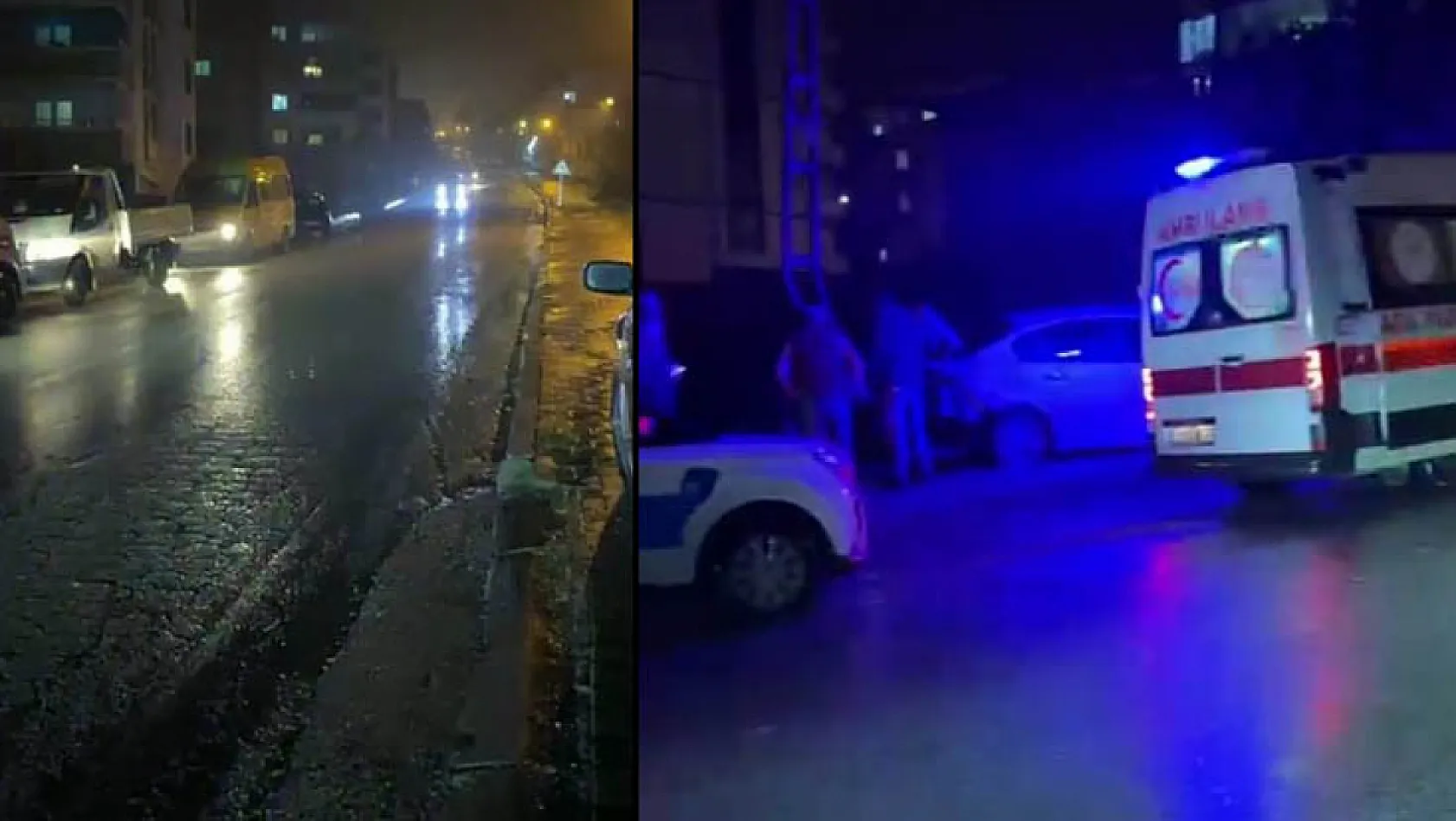 Samsun'da park halindeki otomobil kaydı: Anne ve 3 yaşındaki çocuk yaralandı