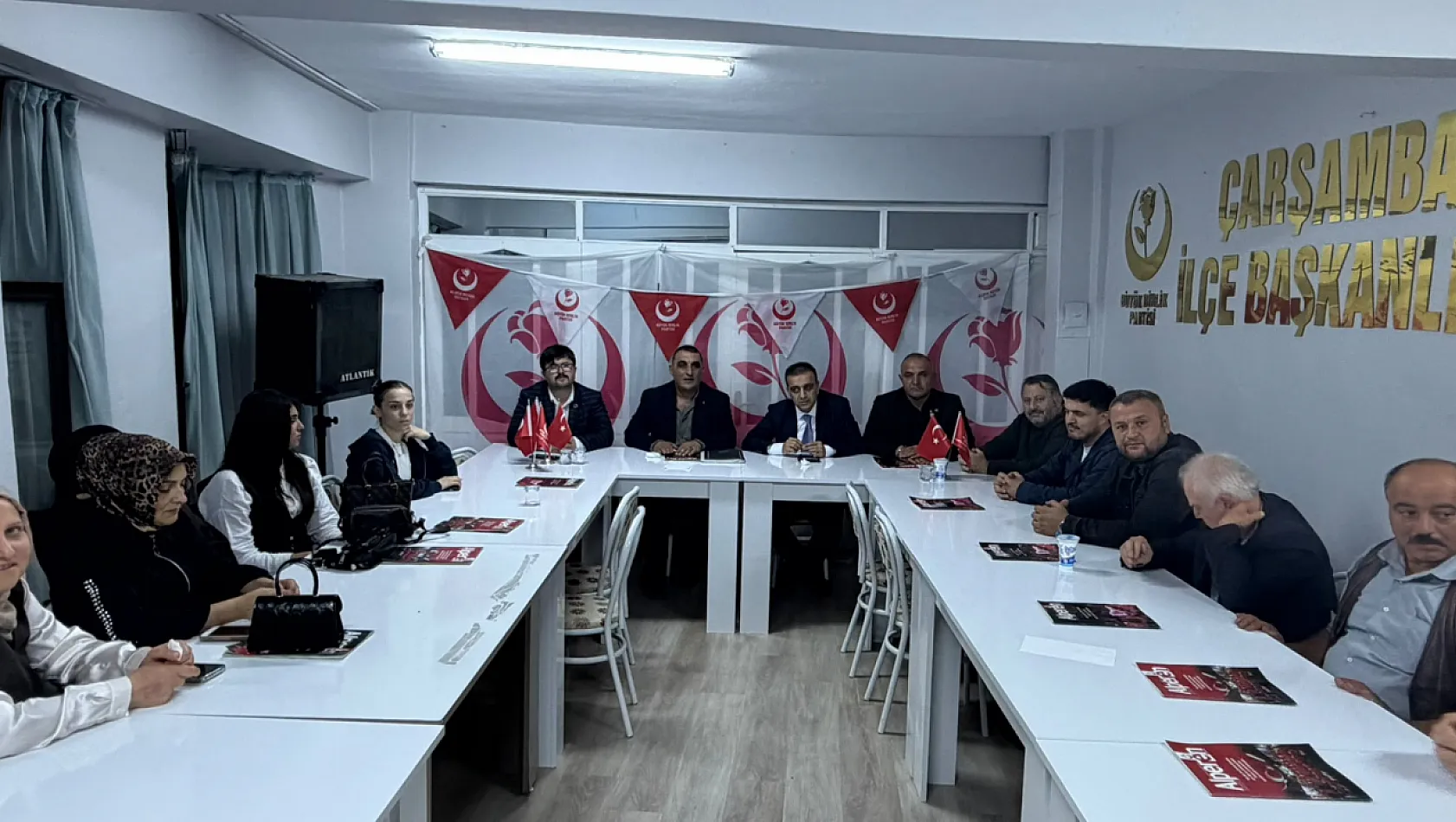 AK Parti heyetinden BBP Çarşamba İlçe Başkanlığına ziyaret