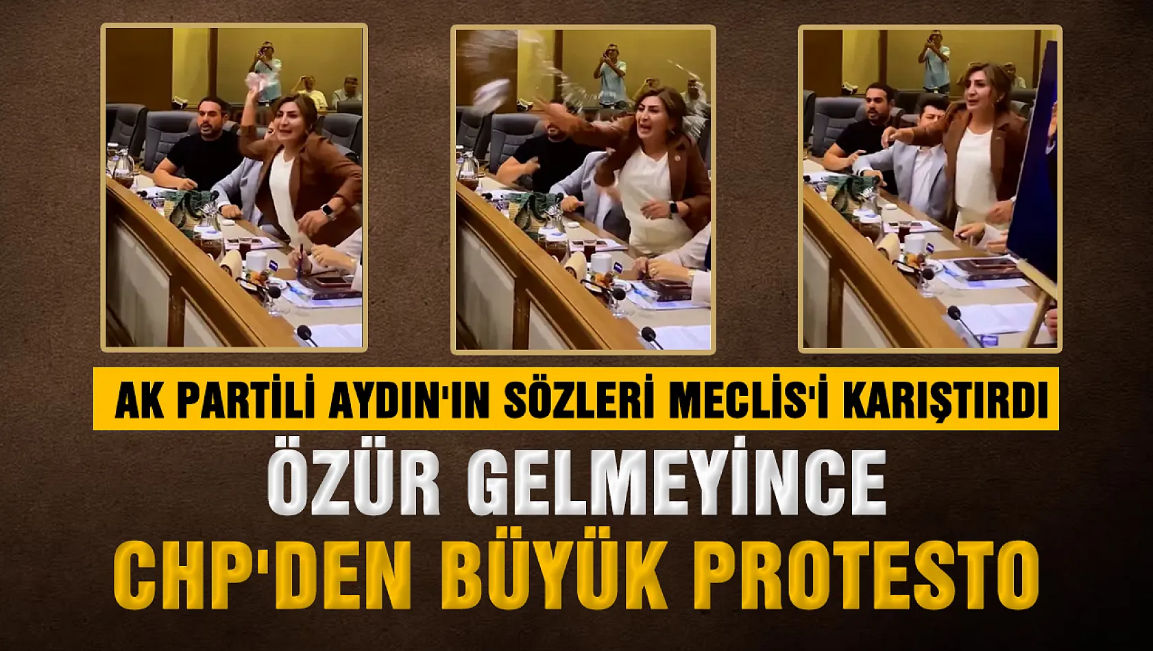 Belediye Meclisi'nde İsmet İnönü Gerginliği: CHP Grubu Salonu Terk Etti