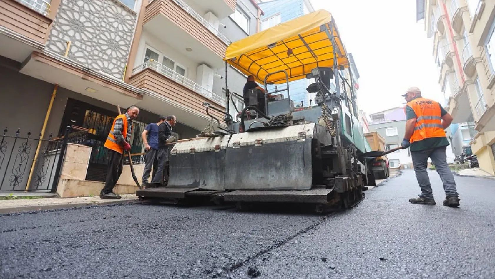Canik'te Ulaşım Altyapısı İçin Çalışmalar Hız Kesmeden Sürüyor