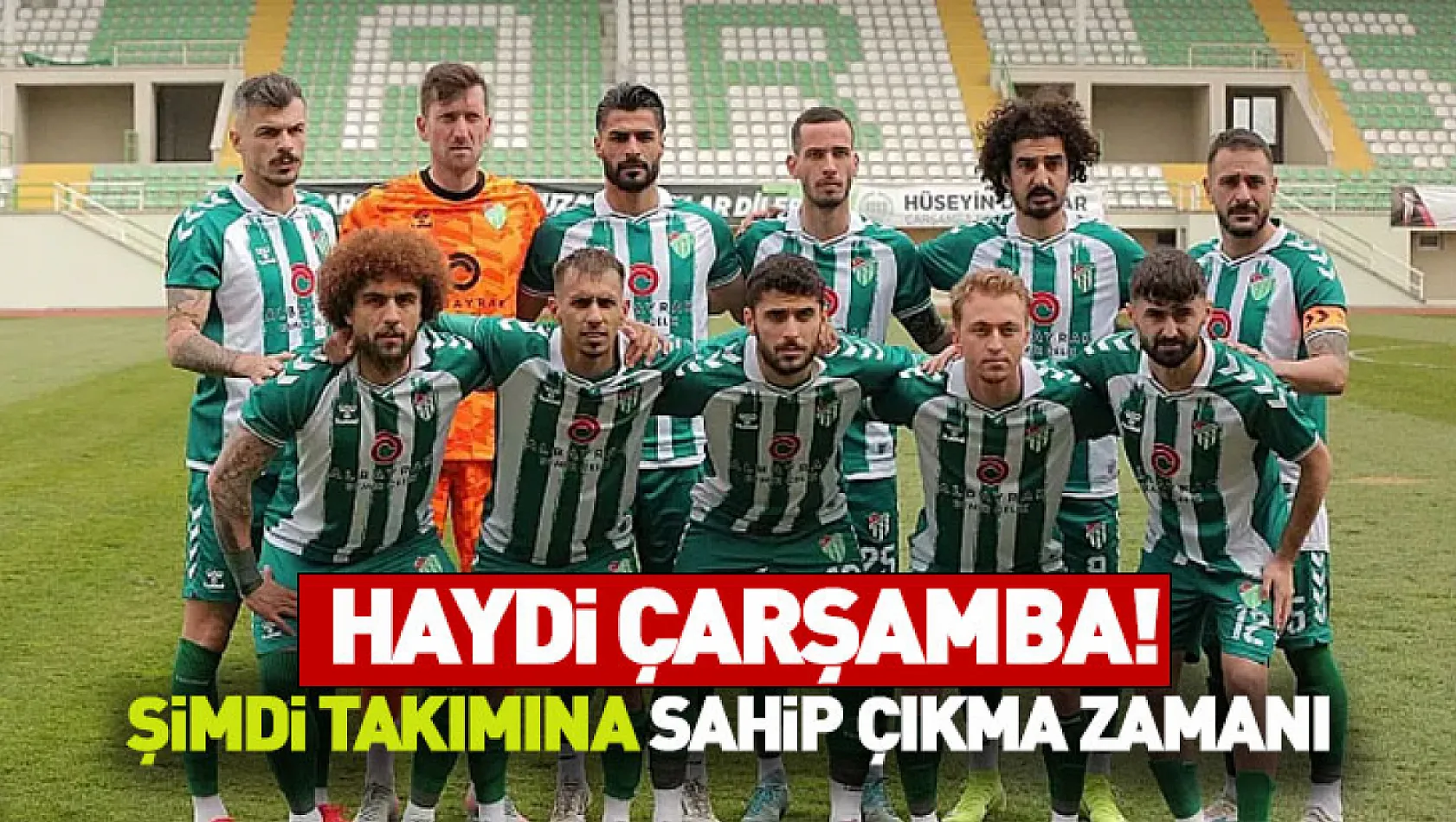 Çarşambaspor için tek yürek!  Destek çağrısı çığ gibi büyüyor!