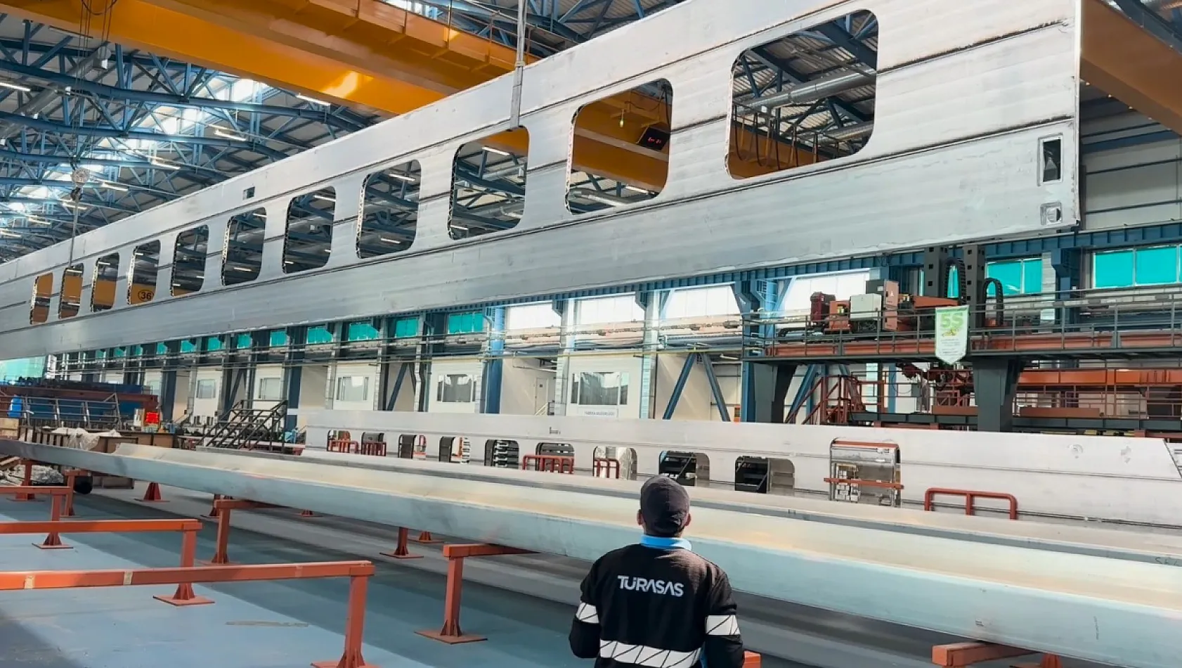 Milli hızlı tren'de ikinci set üretime girdi