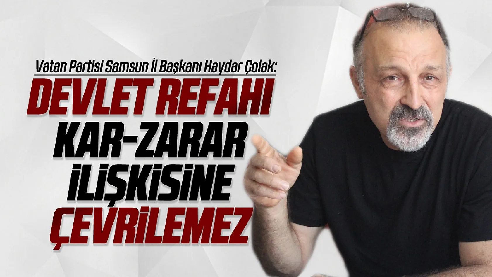 Haydar Çolak'tan Ekonomi Mesajı