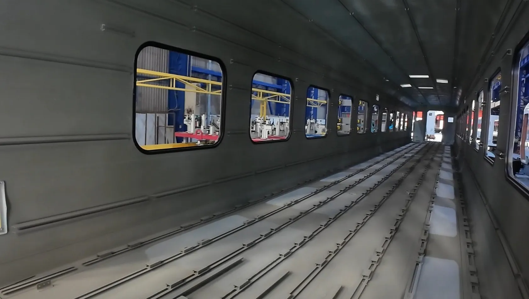 Milli hızlı tren'de ikinci set üretime girdi