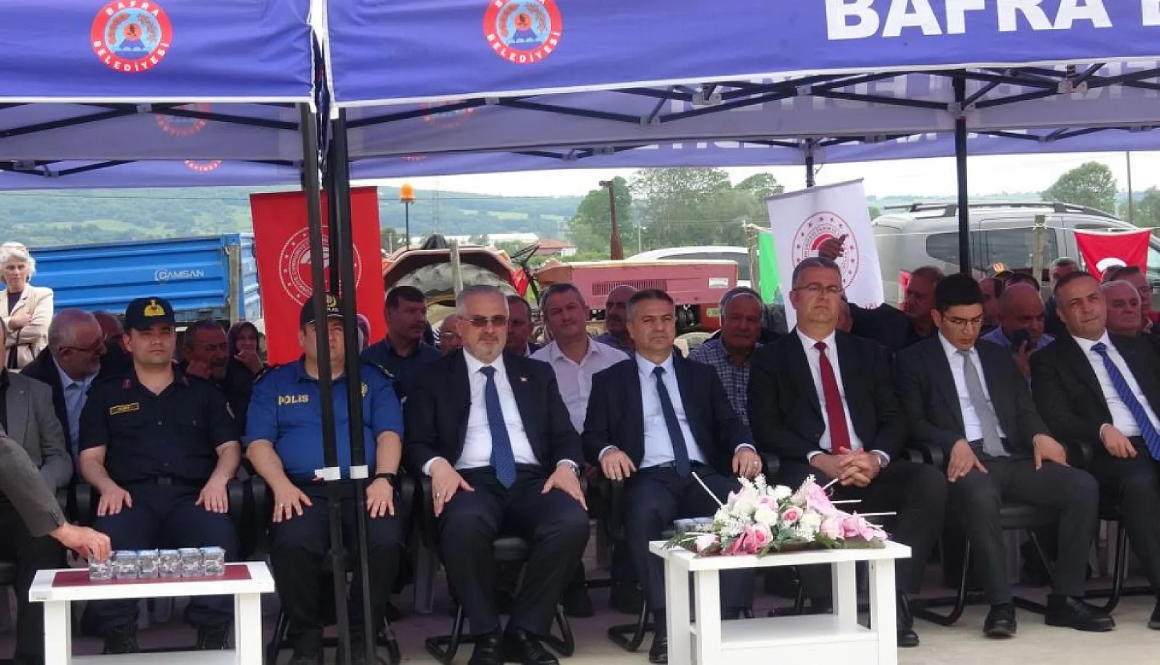 Bafra Ovası'nda çeltik mesaisi başladı
