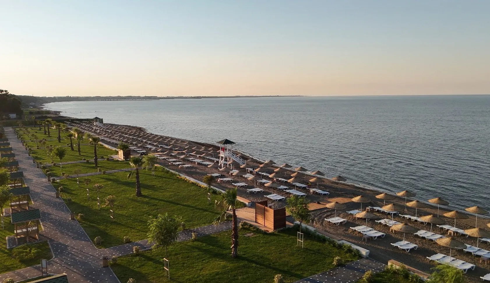 Terme Miliç'te kadınlara özel plaj ve havuz hizmete girdi