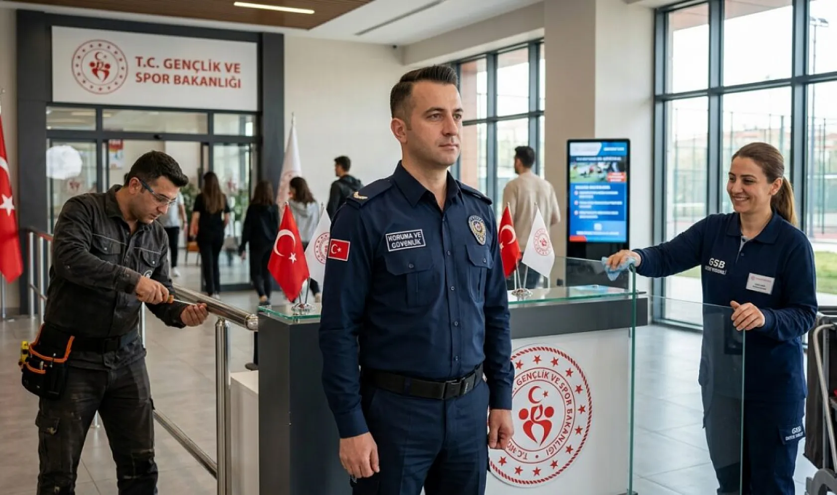Güvenlikten Temizliğe 2.610 Kadro: GSB Personel Alımında Yaş ve Puan Şartı Nedir?