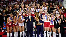A Milli Voleybol Takımı, üst üste 2. kez Avrupa şampiyonu