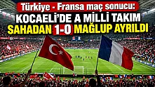 A Milliler sahadan 1-0 mağlup ayrıldı