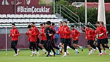 Ay-yıldızlılar macaristan provasını tamamladı