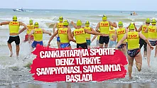 Cankurtarma Sportif Deniz Türkiye Şampiyonası Samsun'da başladı