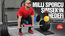 Çarşambalı milli sporcu Şimşek'in hedefi altın madalya