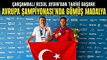 Çarşambalı Resul Aydın'dan tarihi başarı