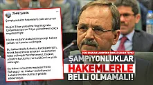 Eski Başkan Şahin: 'Bu Haksızlığı Lanetliyorum!'