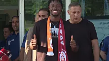 Galatasaray'da El-Chadaille Bitshiabu Fransız dev stoper İstanbul'da