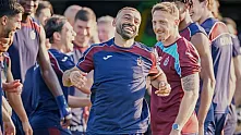 Mohamed Salah, Trabzonspor'da ilk antrenmanına çıktı