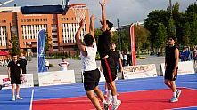 Samsun'da 3x3 basketbol heyecanı