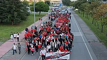 Samsun'da Amatör Spor Haftası coşkusu kortej yürüyüşü ve gösterilerle kutlandı