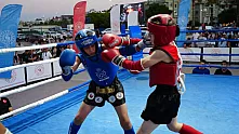 Samsun'da Muay Thai heyecanı: 350 sporcu açık hava ringinde buluştu