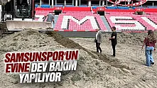 Samsun Yeni 19 Mayıs Stadı hibrit çimle kaplanıyor