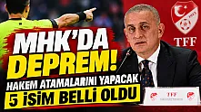 TFF'den yeni MHK kararı kupa maçlarında atamaları 5 isim yapacak