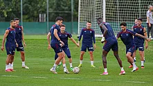 Trabzonspor, Ferencvaros maçına taktik çalıştı