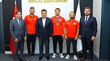 Türk kano tarihine geçen Resul Aydın'a Başkan Doğan'dan tebrik