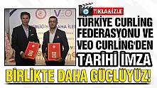 Türkiye Curling Federasyonu, VEO Curling ile sponsorluk anlaşması düzenledi