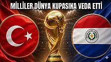 Türkiye Dünya kupasına veda etti