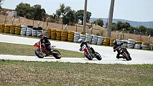Türkiye Süpermoto ve Motomini Şampiyonası'nın 4. ayak yarışları Kocaeli'de başladı