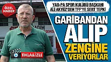 YAB-PA Spor Kulübü Başkanı Ali Akyüz: Amatör kulüpler kapanırsa sokaklar başıboş kalır
