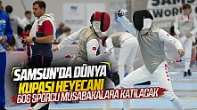 Yıldızlar ve Gençler Flöre Dünya Kupası Samsun'da başladı